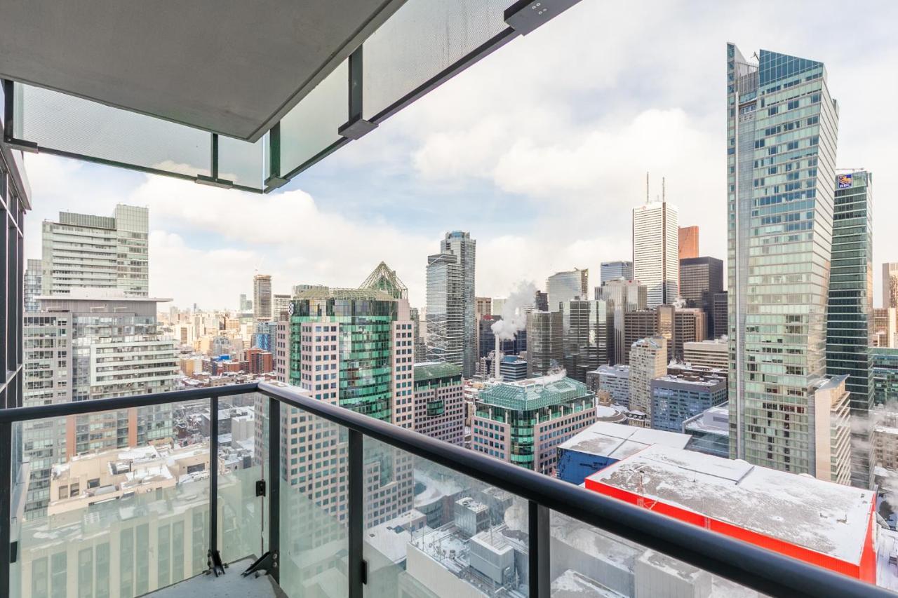 Stunning Views Of Downtown - Luxury High Rise With King Bed! Villa Toronto Eksteriør billede